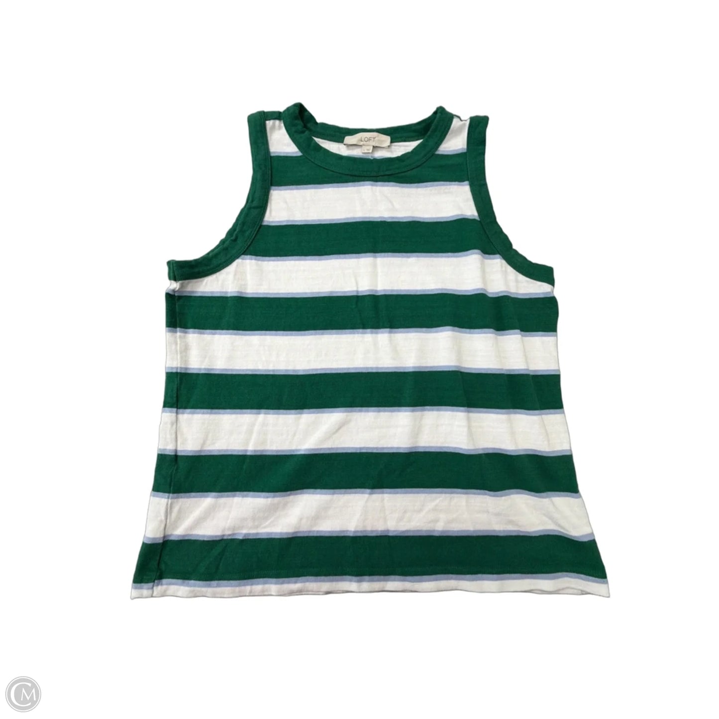 Tank Top By Loft In Striped Pattern, Size: L