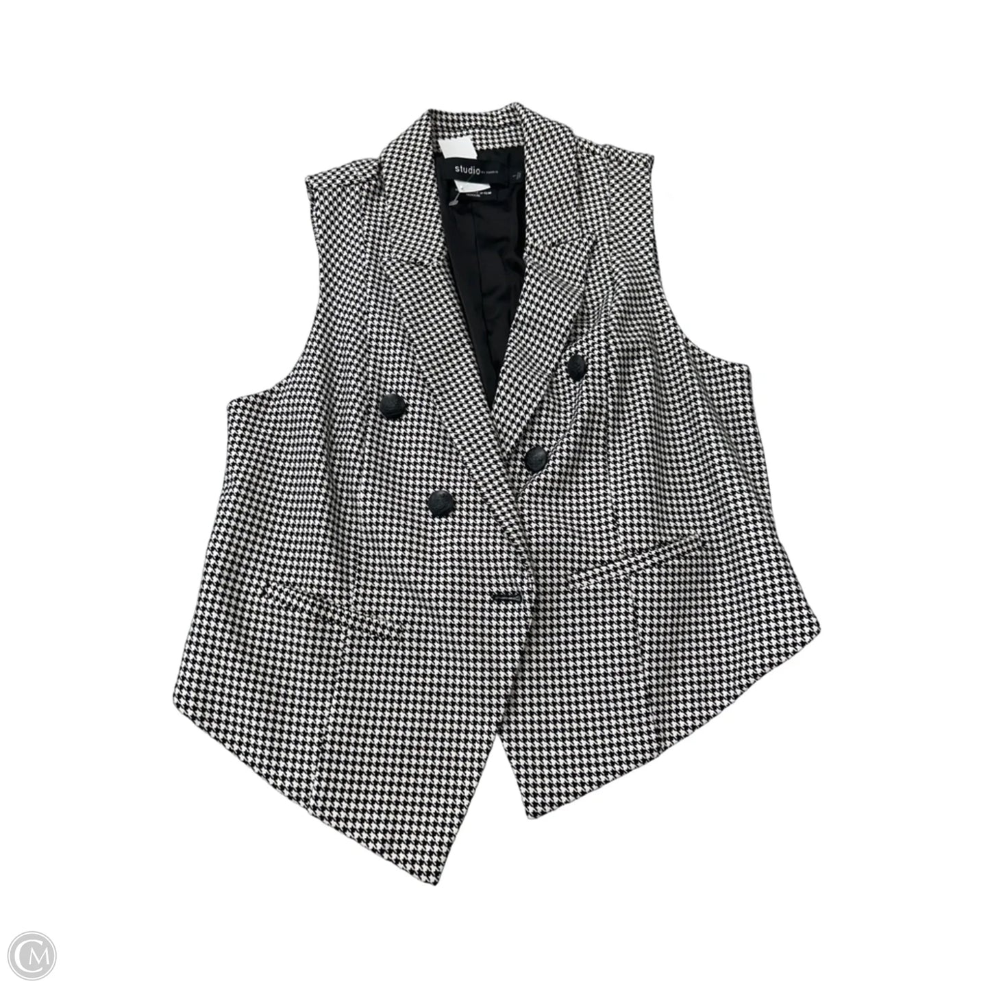 Vest Other By Studio In Black & White, Size: M