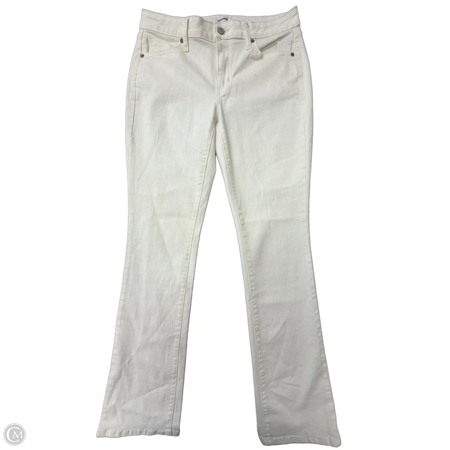 Jeans Boot Cut By Sonoma In White Denim, Size: 10l