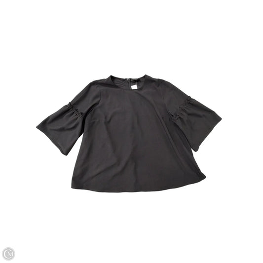 Top Long Sleeve By Lane Bryant In Black, Size: 1x
