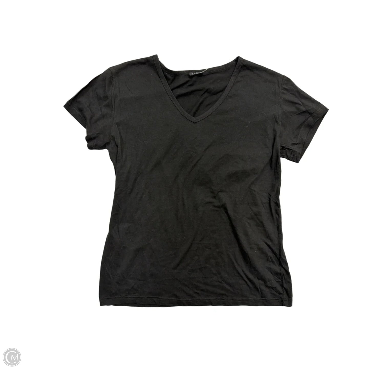 Top Short Sleeve Basic By Clothes Mentor In Black, Size: Xl