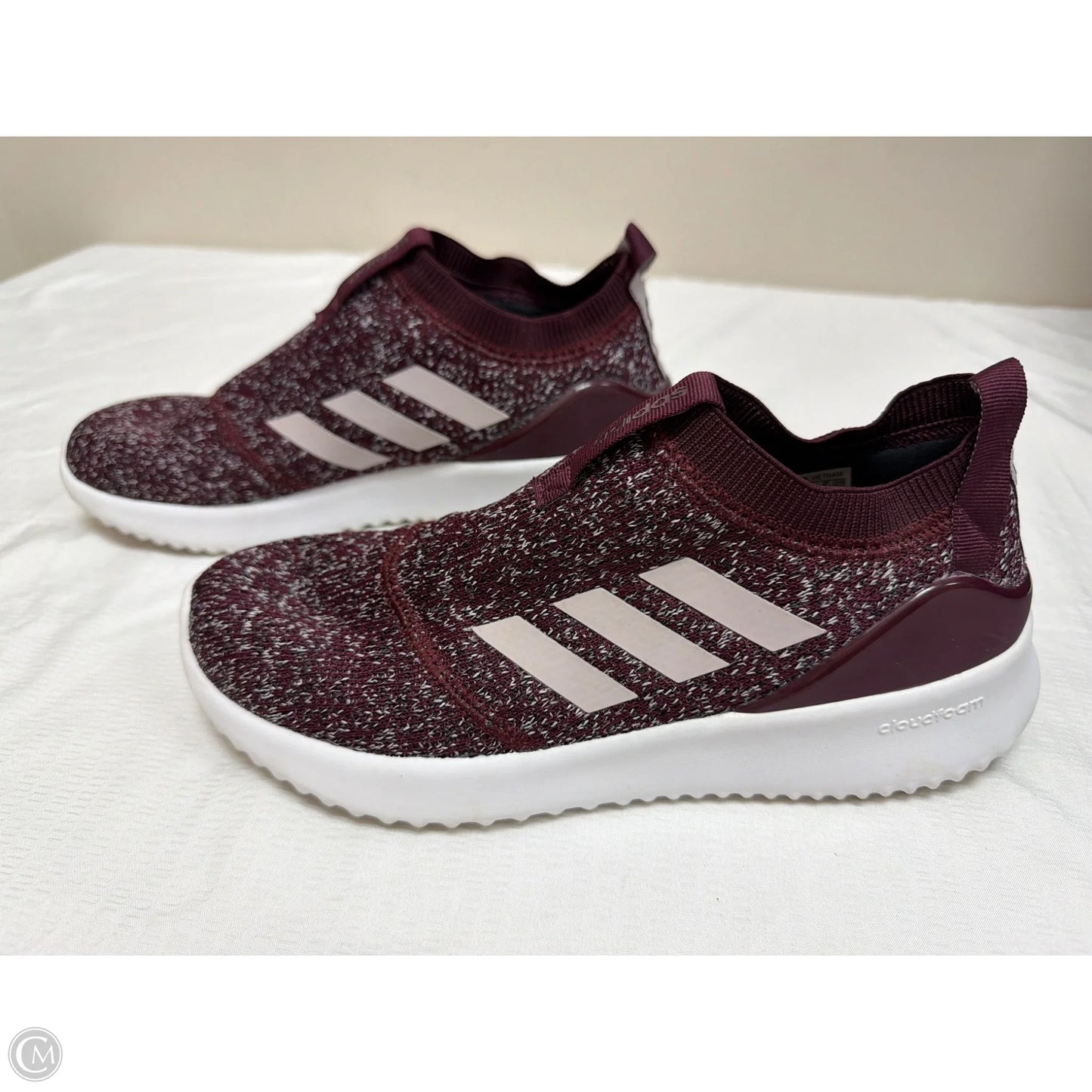 Shoes Athletic By Adidas In Maroon, Size: 8.5
