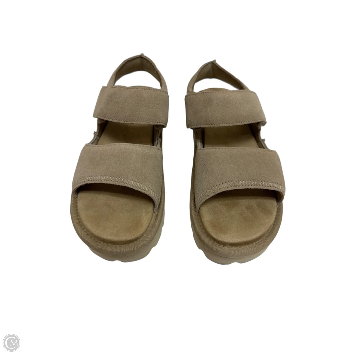 Sandals Flats By Koolaburra By Ugg In Tan, Size: 8