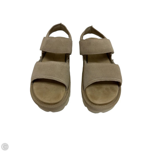 Sandals Flats By Koolaburra By Ugg In Tan, Size: 8