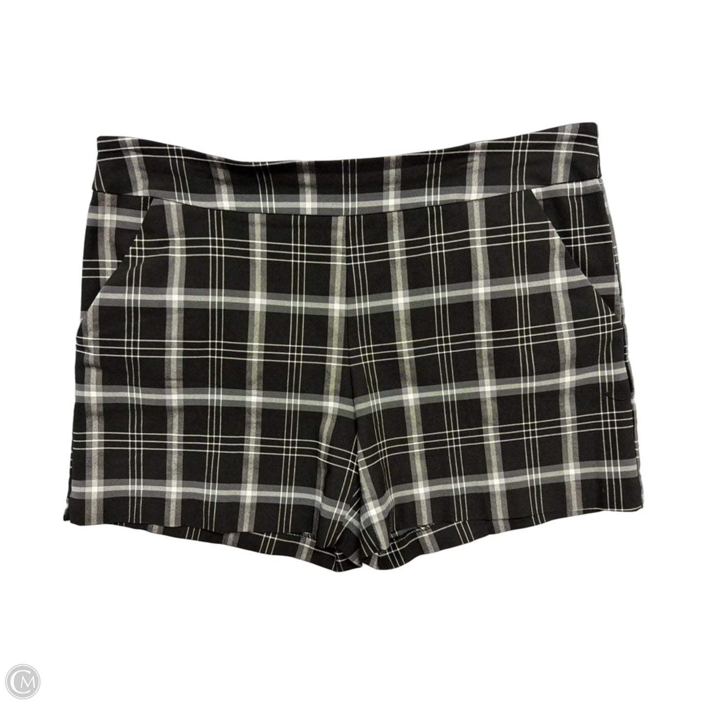 Shorts By Time And Tru In Plaid Pattern, Size: 20