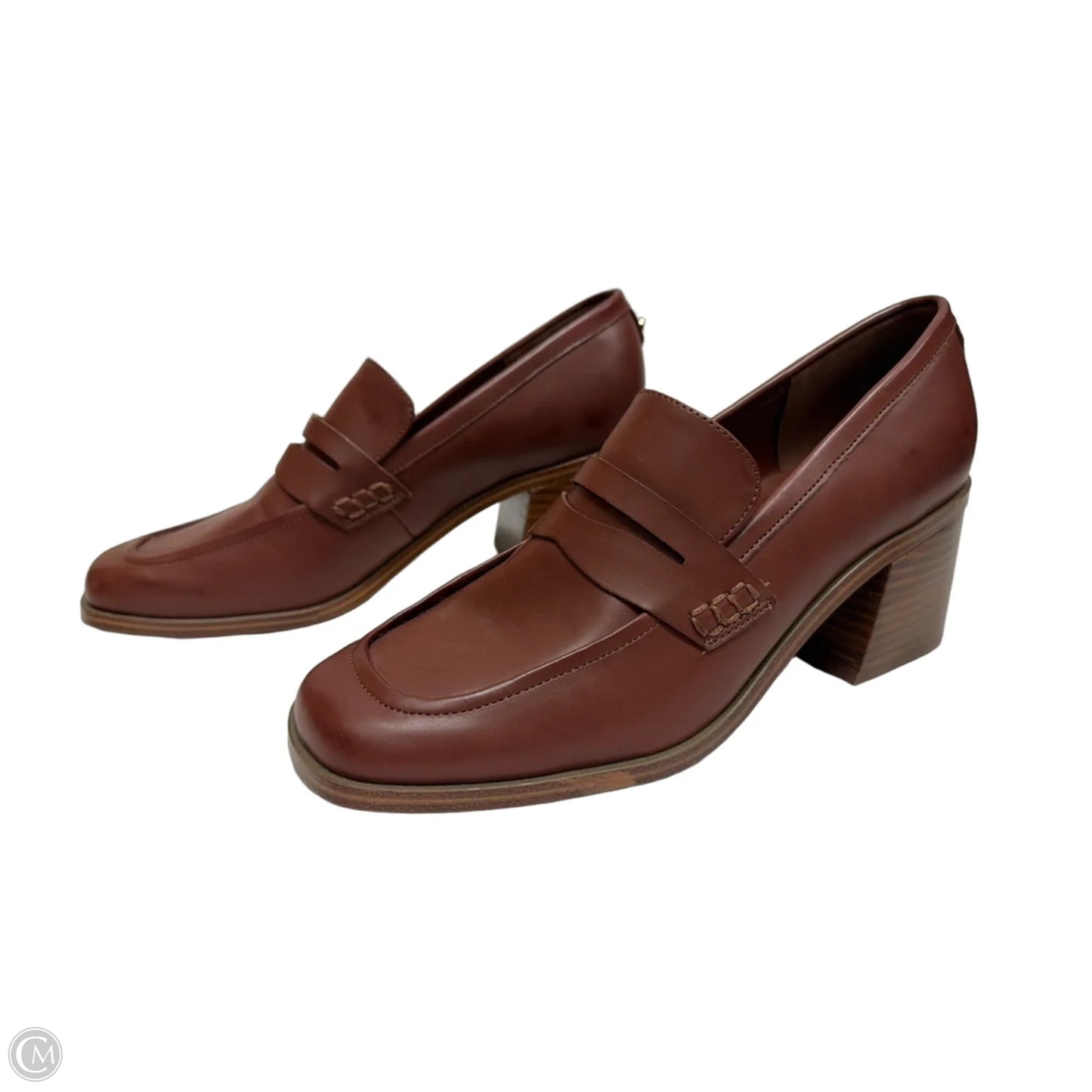 Shoes Heels Block By Marc Fisher In Brown, Size: 8.5