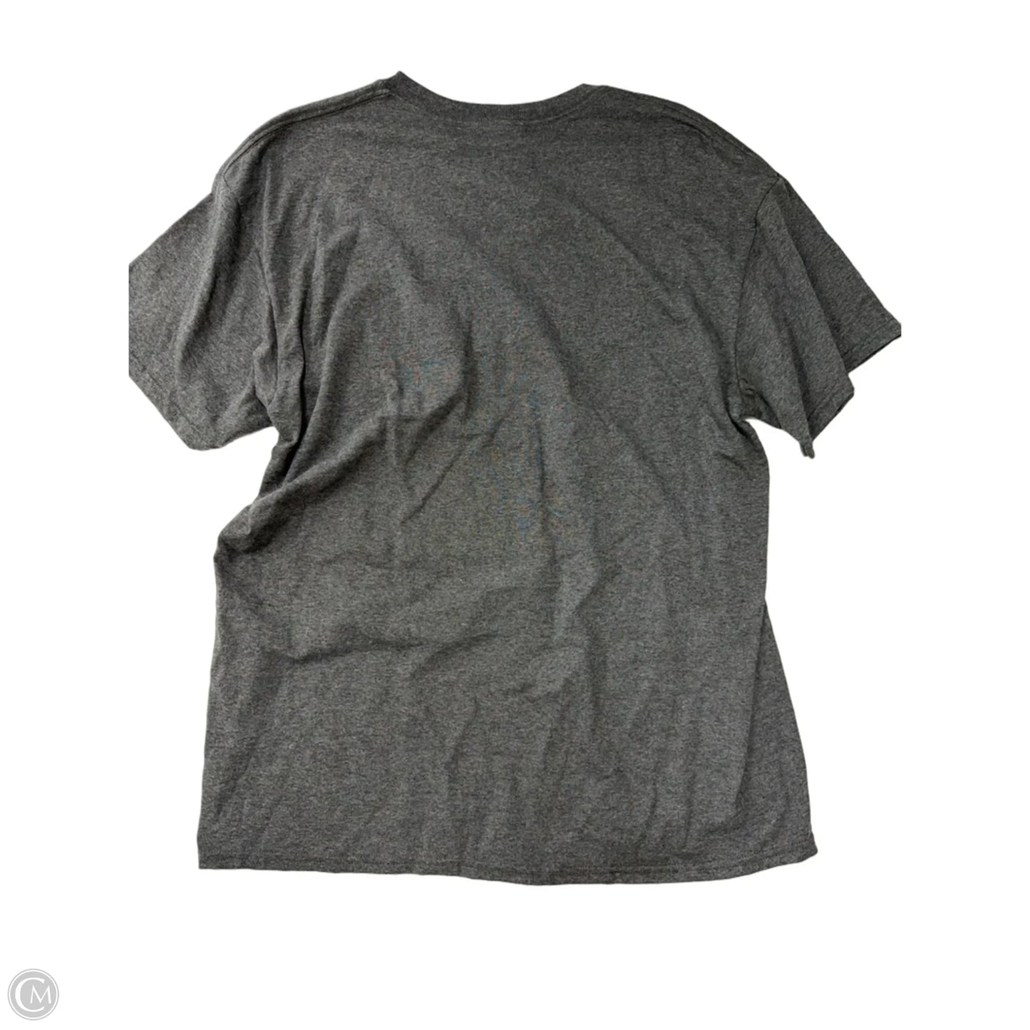 Athletic Top Short Sleeve By Clothes Mentor In Grey, Size: L