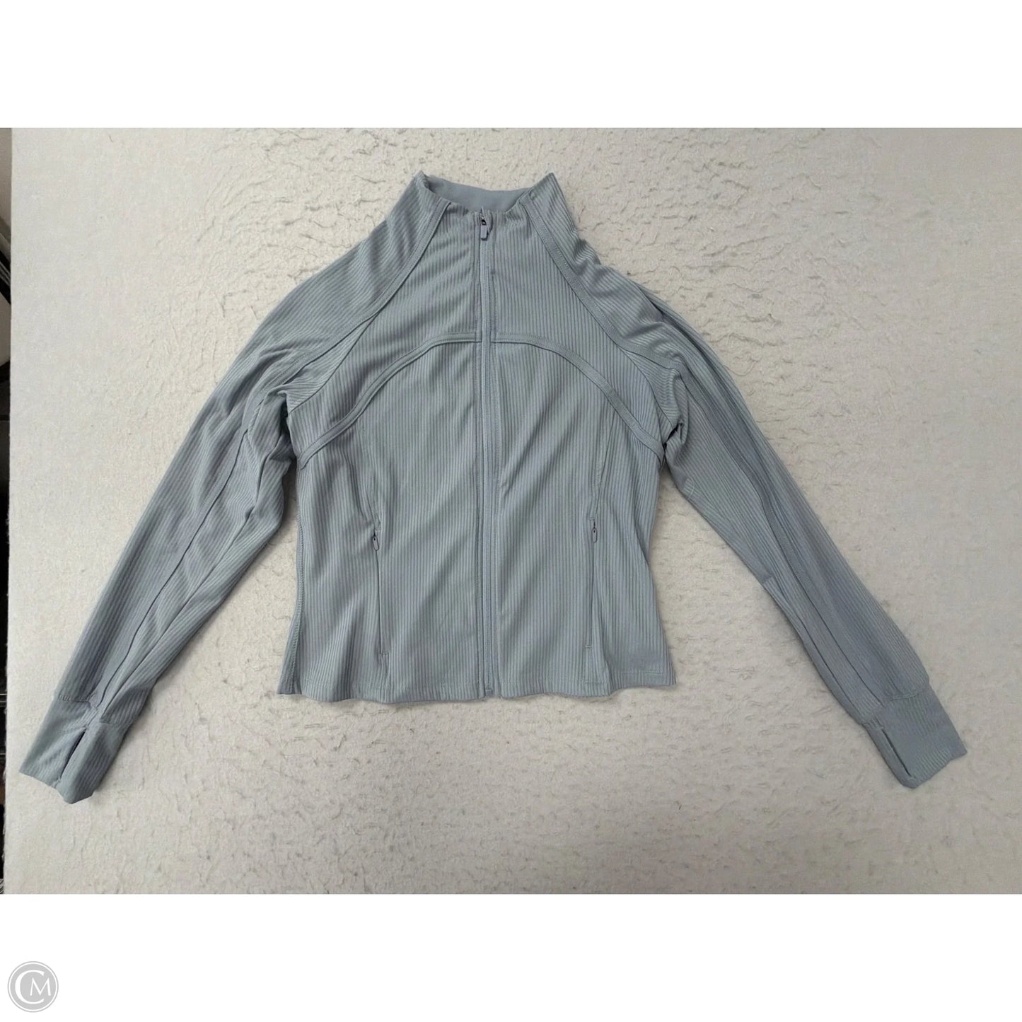 Athletic Jacket By Danskin In Blue, Size: Xs