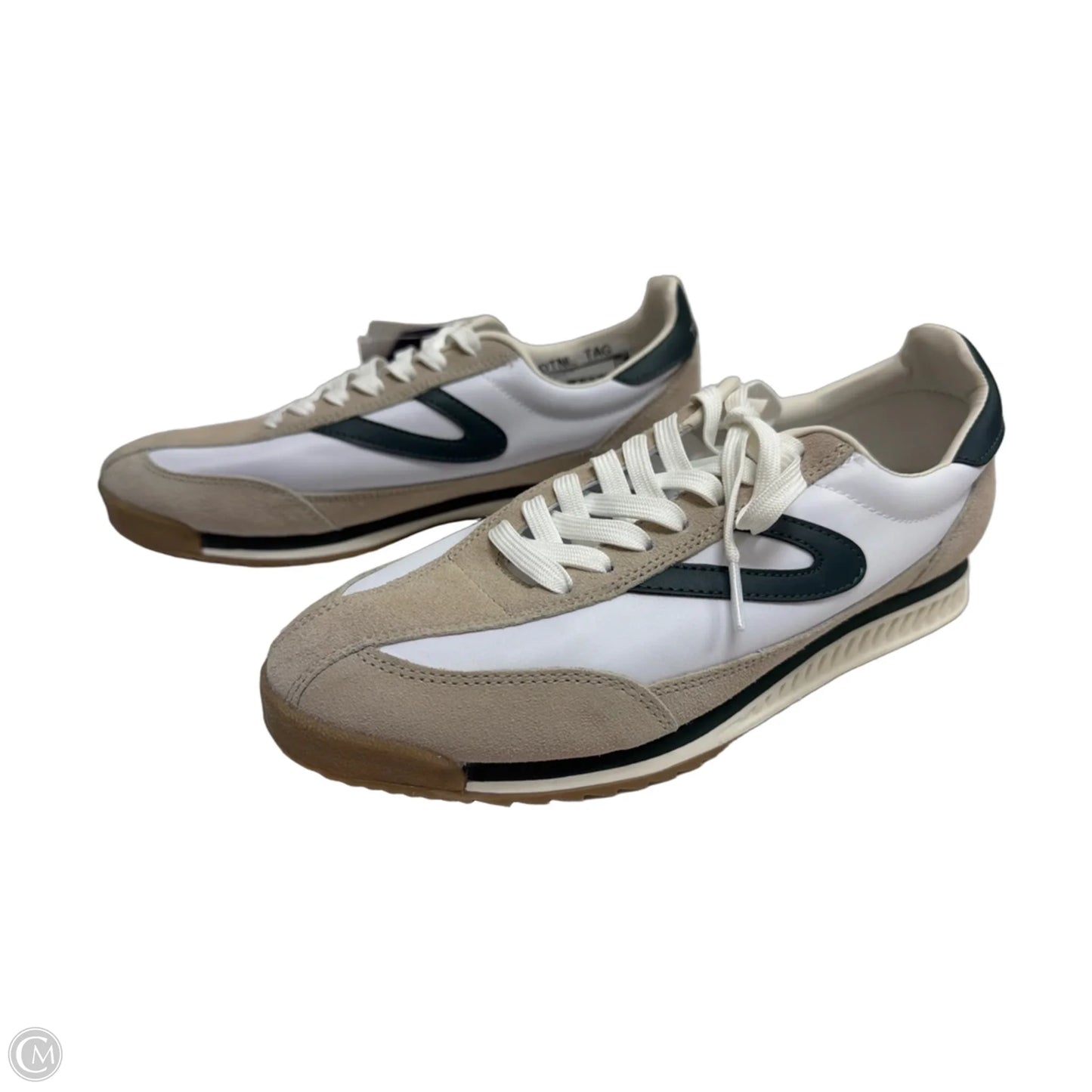 Shoes Athletic By Tretorn In Green & White, Size: 8.5