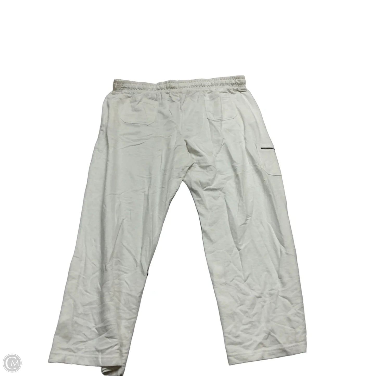 Pants Lounge By Woman Within In White, Size: 26