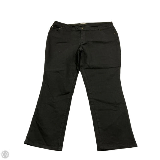 Pants Chinos & Khakis By Woman Within In Black, Size: 24