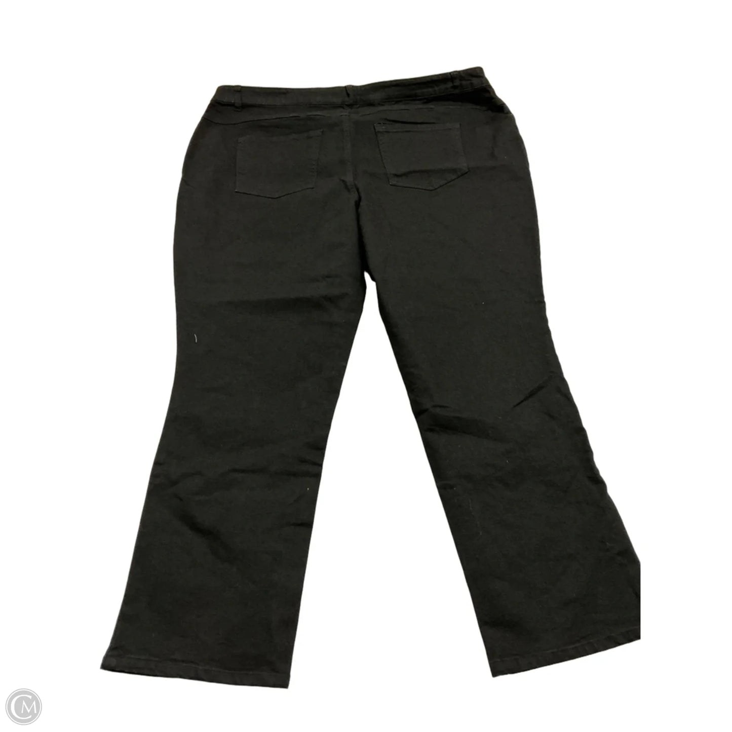 Pants Chinos & Khakis By Woman Within In Black, Size: 24