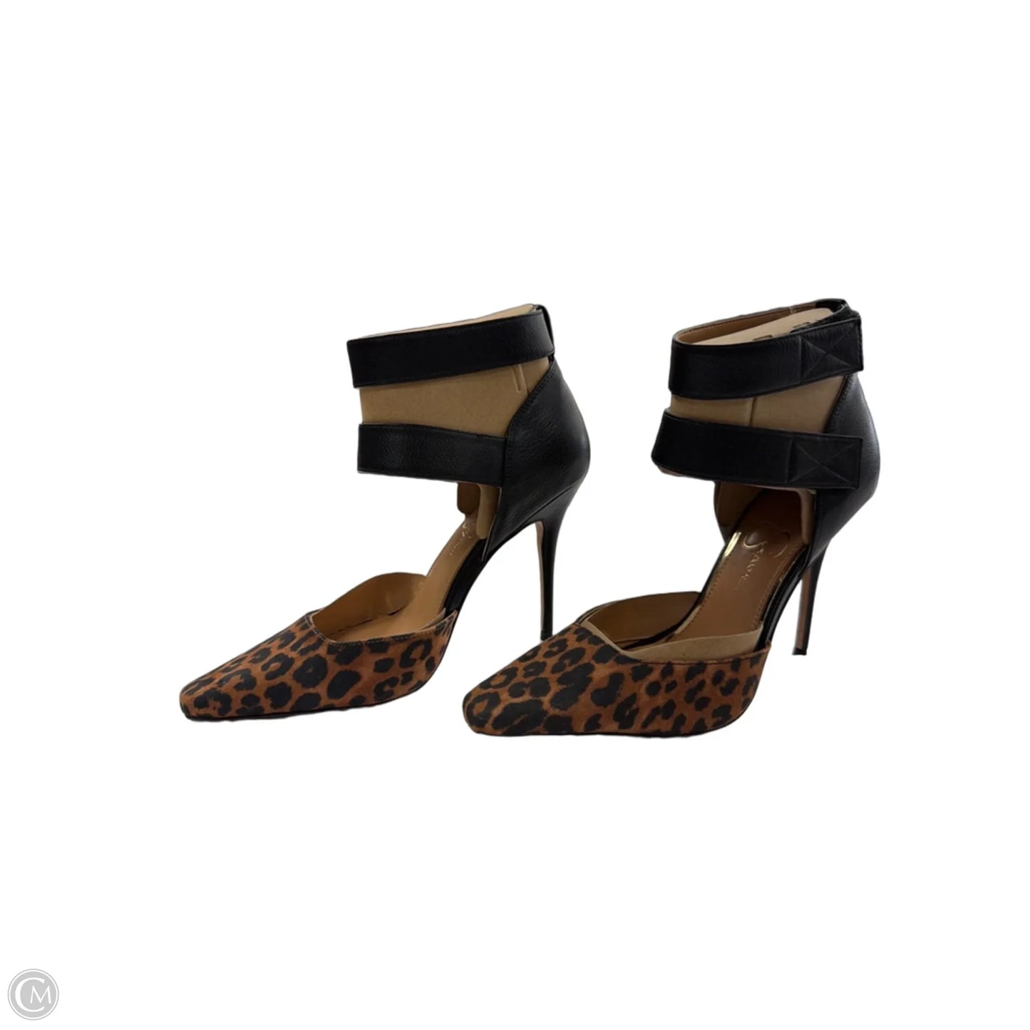 Shoes Heels Stiletto By Jessica Simpson In Animal Print, Size: 8