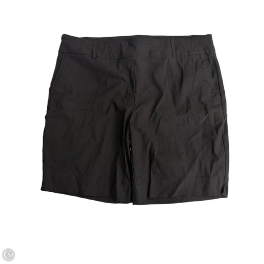 Shorts By Hilary Radley In Black, Size: 14