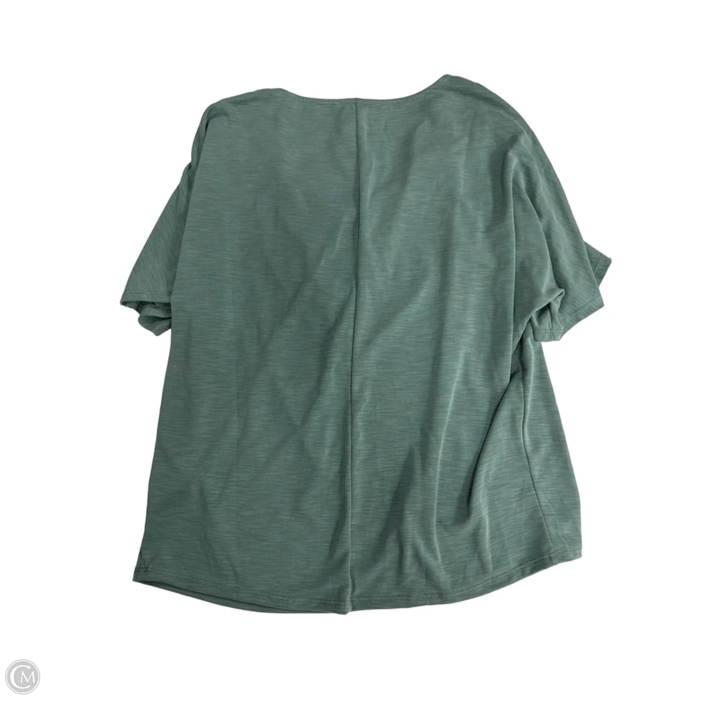 Top Short Sleeve By Green Envelope In Green, Size: Xl