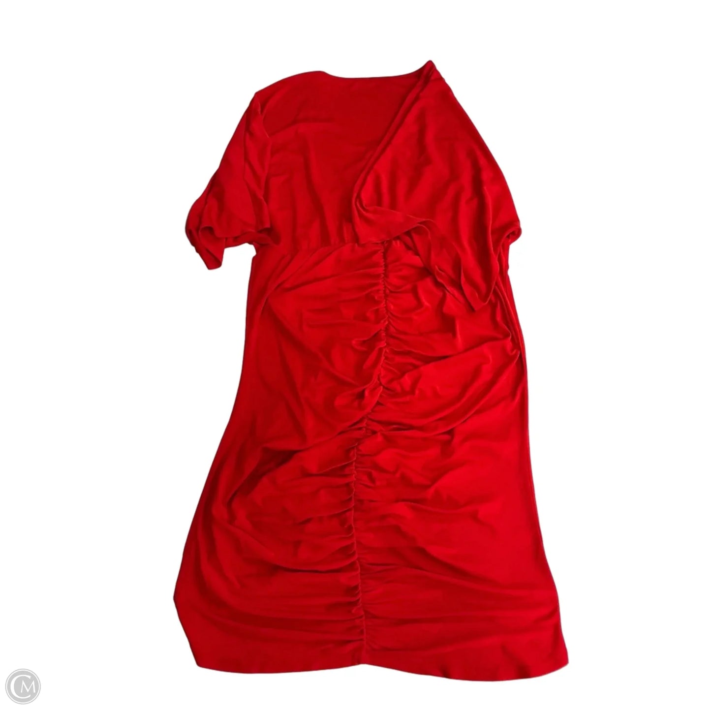 Dress Casual Midi By Venus In Red, Size: Xl
