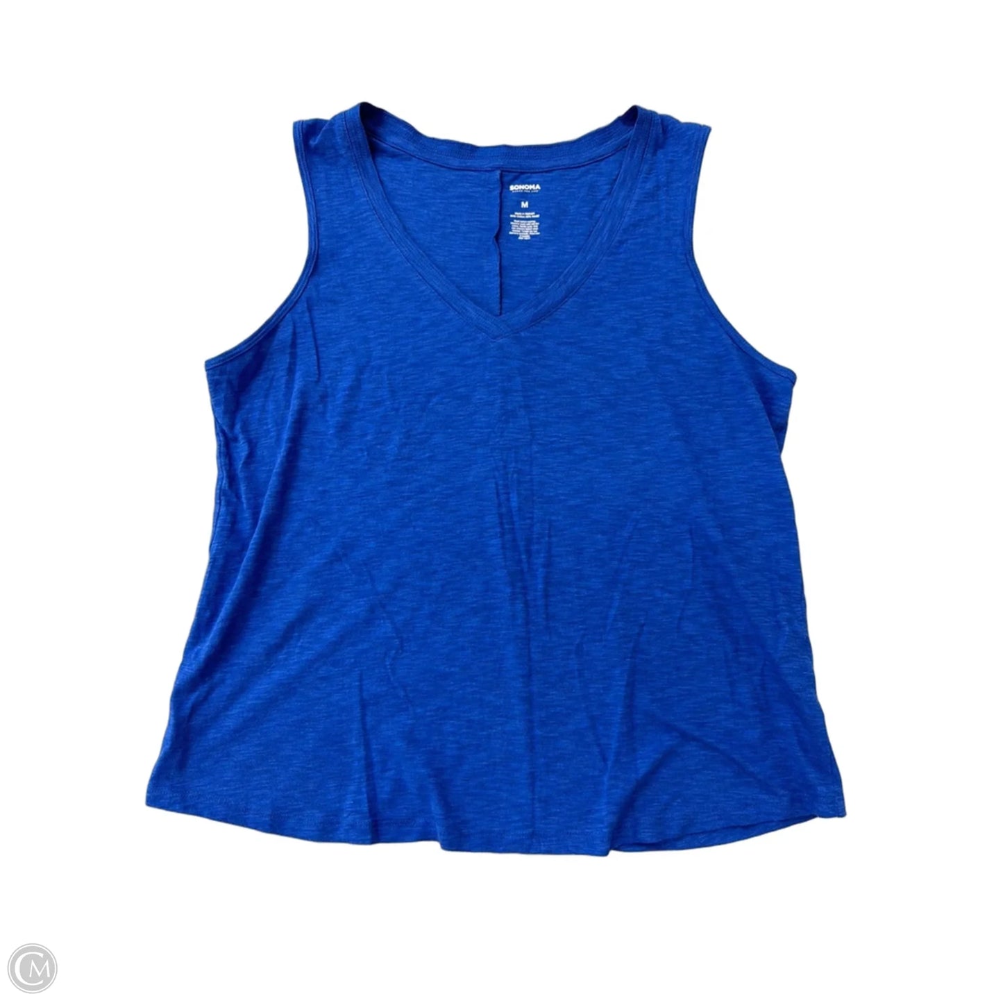 Tank Top By Sonoma In Blue, Size: M