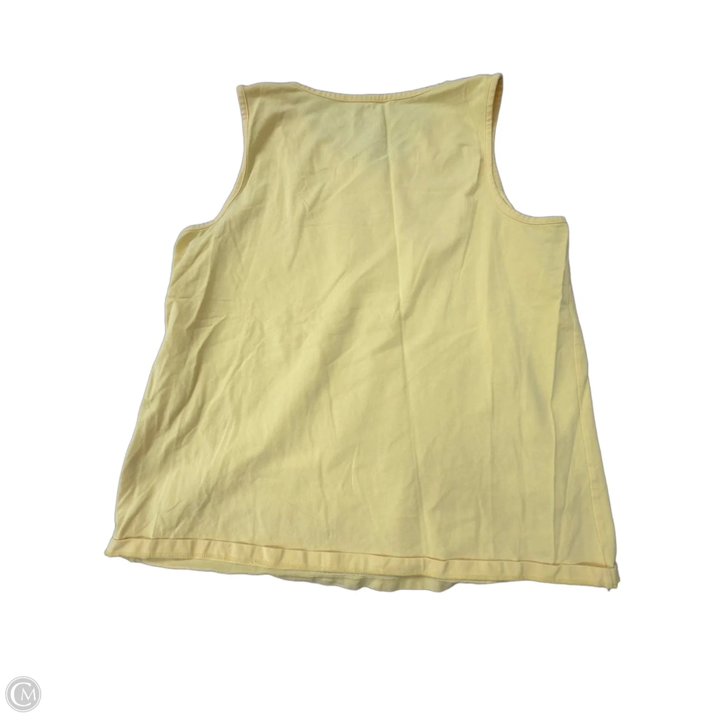 Tank Top By Cj Banks In Yellow, Size: 1x