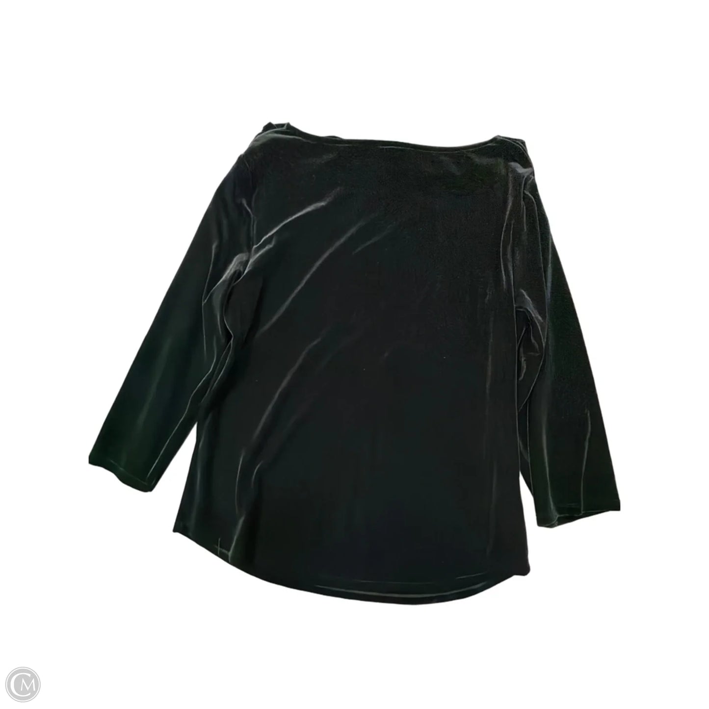 Top Long Sleeve By Coldwater Creek In Black, Size: M