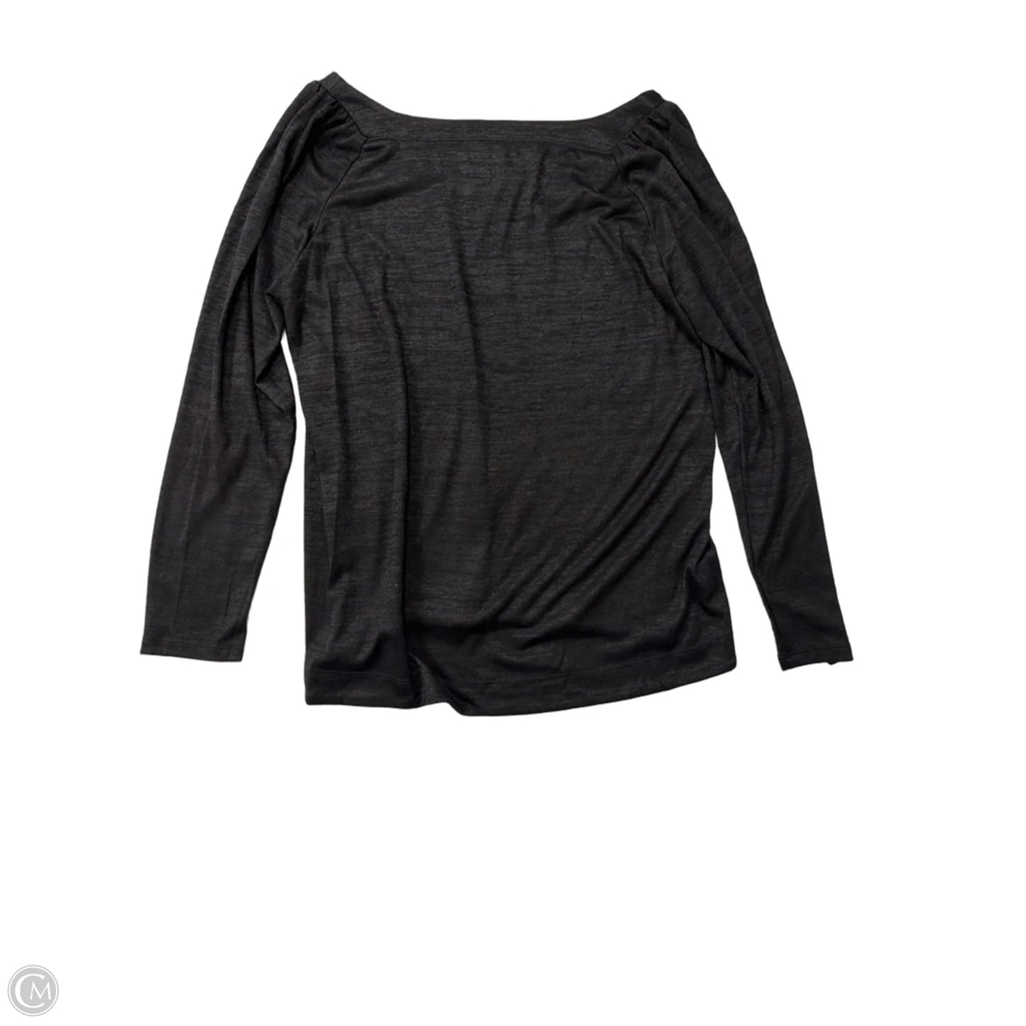 Top Long Sleeve By Loft In Black, Size: M