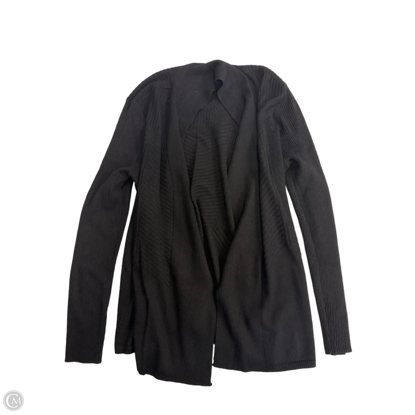 Sweater Cardigan By Retrology In Black, Size: M