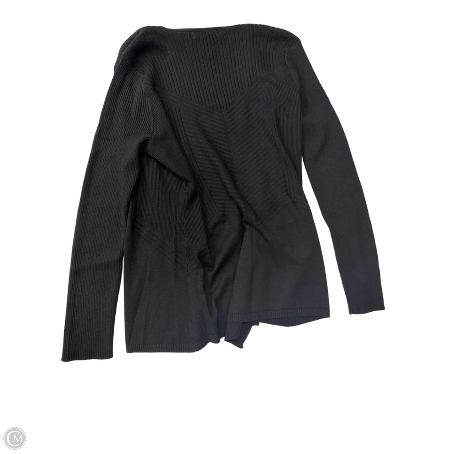 Sweater Cardigan By Retrology In Black, Size: M