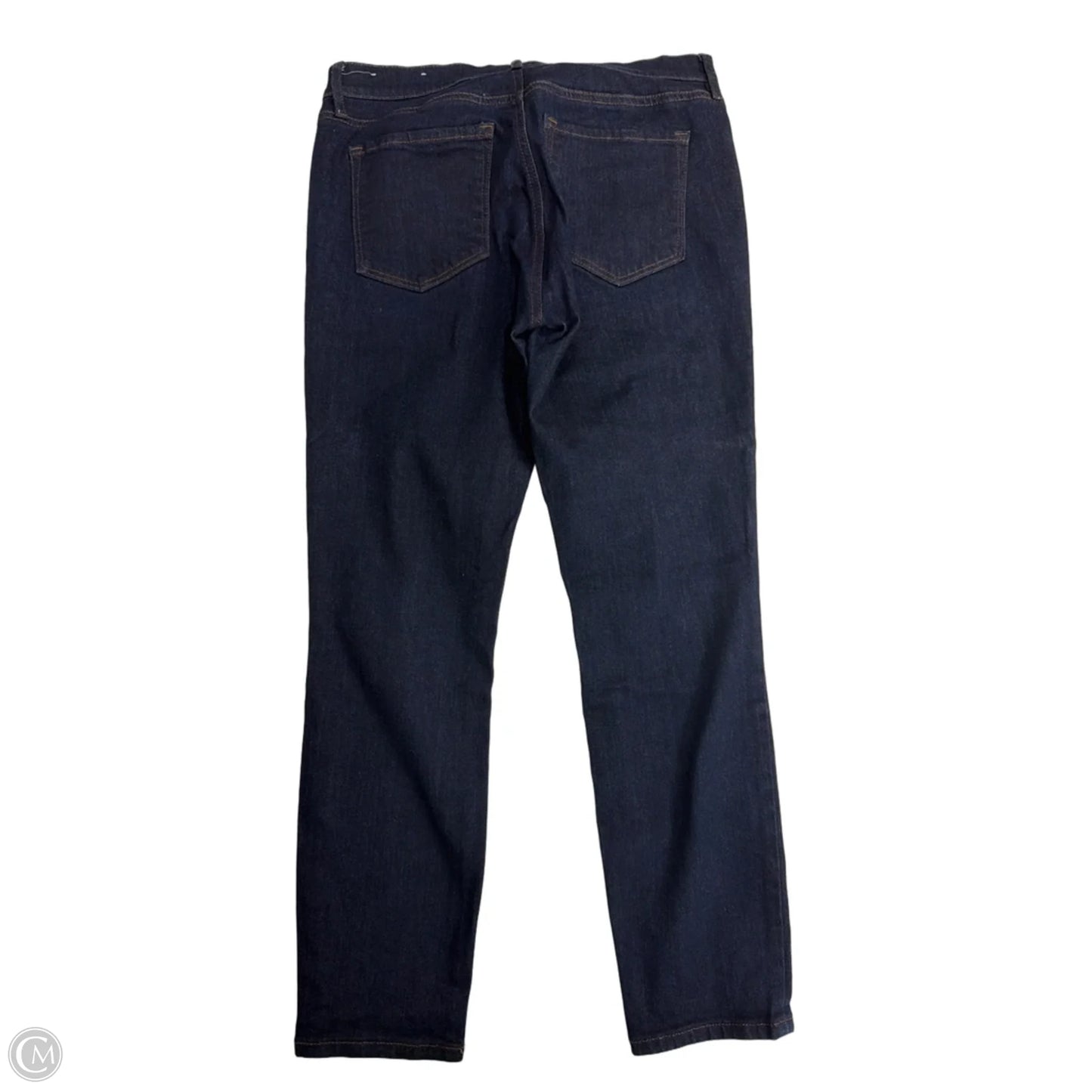 Jeans Straight By Loft In Blue Denim, Size: 8