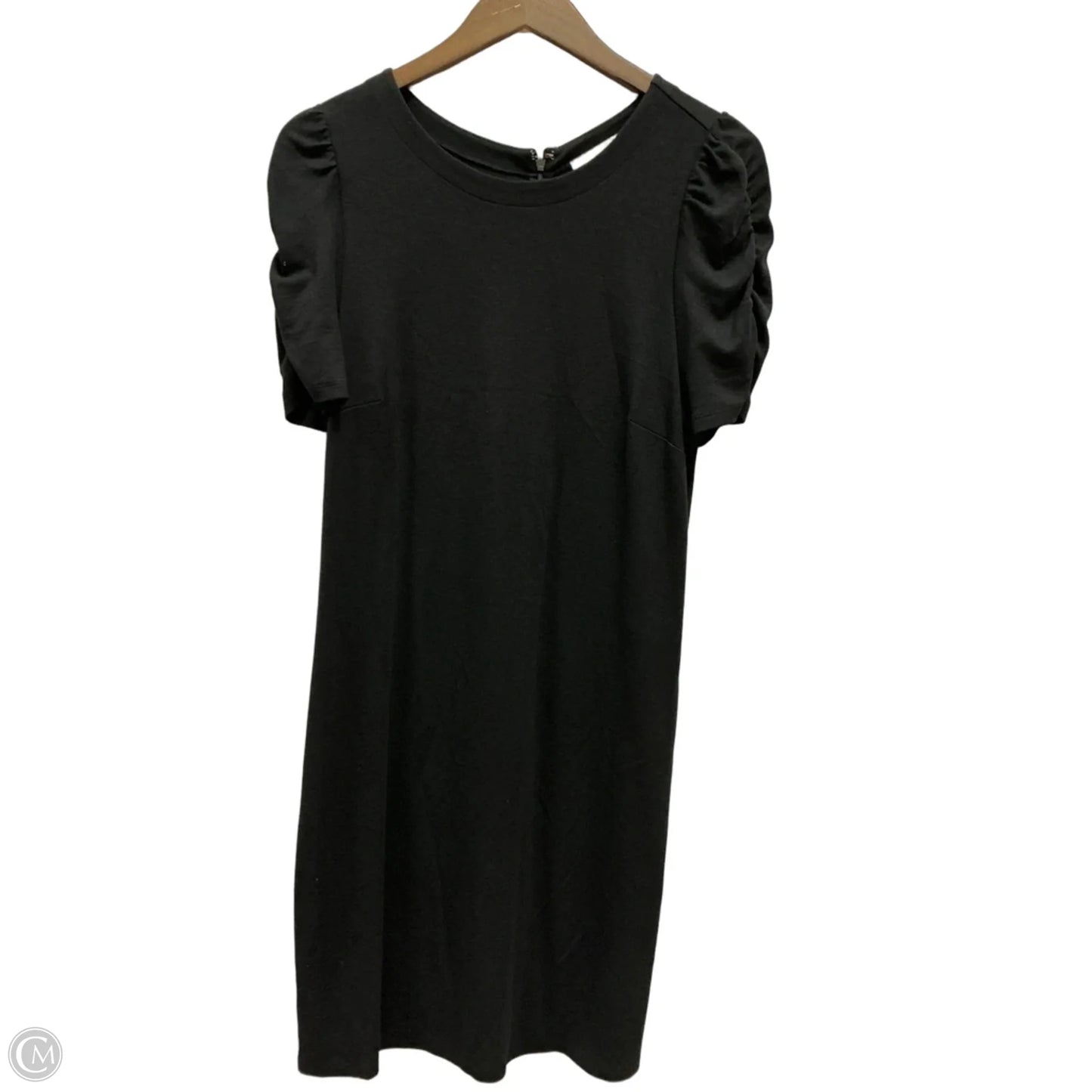 Dress Casual Midi By Loft In Black, Size: M