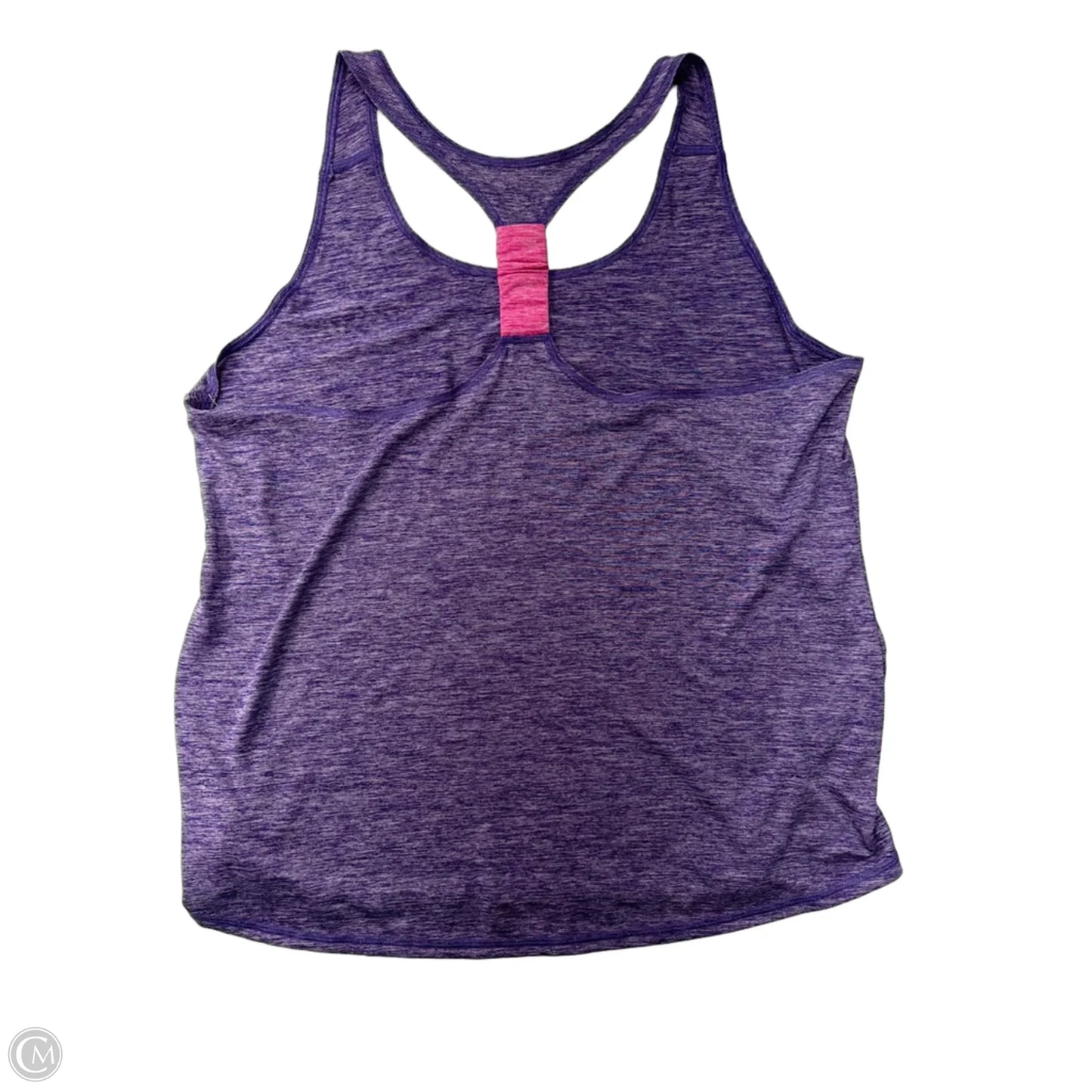 Athletic Tank Top By Avia In Purple, Size: 2x