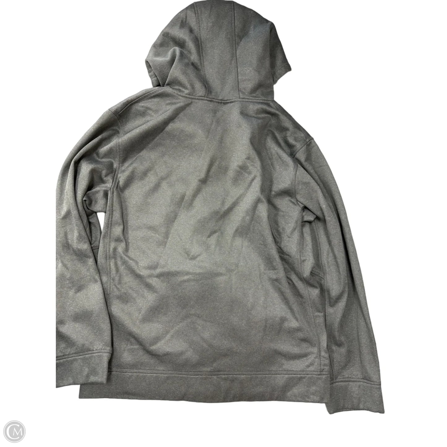 Athletic Jacket By Clothes Mentor In Grey, Size: L