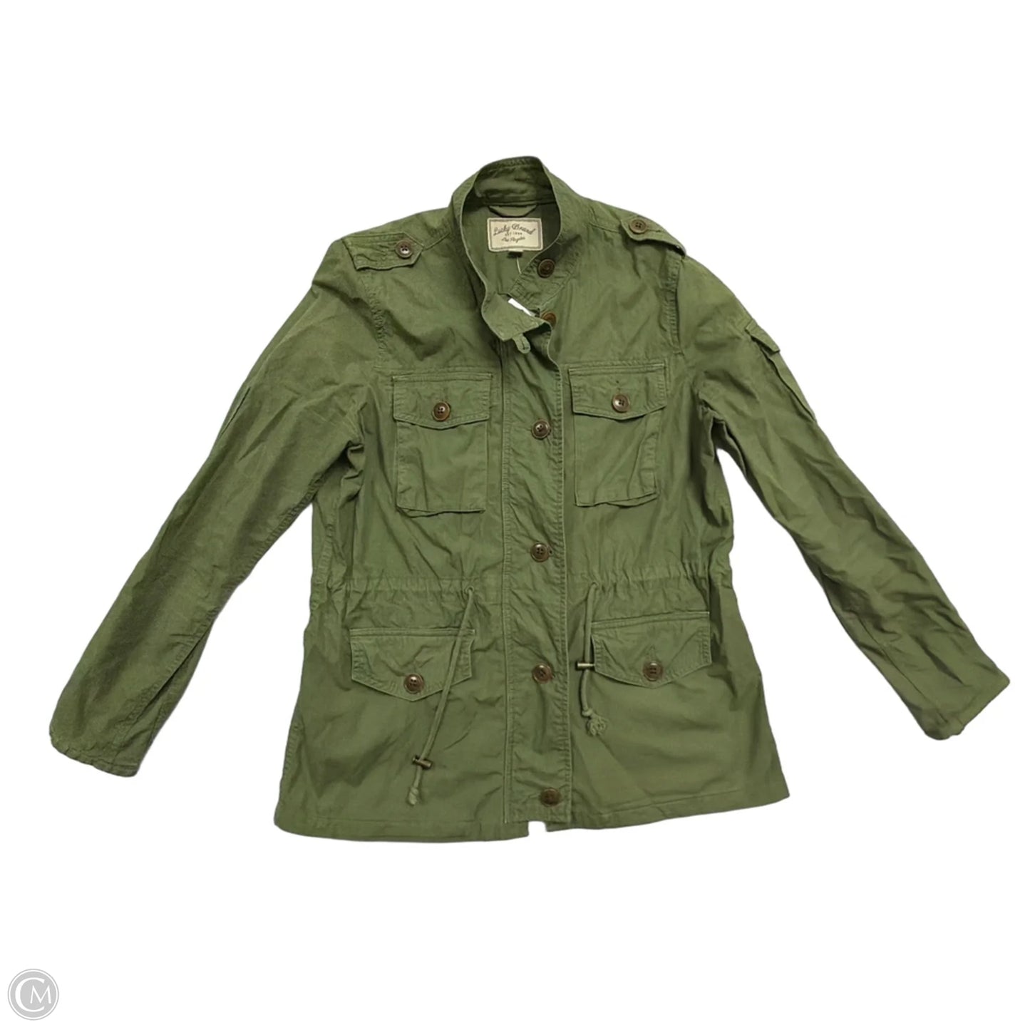 Jacket Utility By Lucky Brand In Green, Size: Small