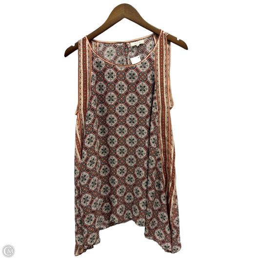 Tank Top By Max Studio In Multi-colored, Size: L