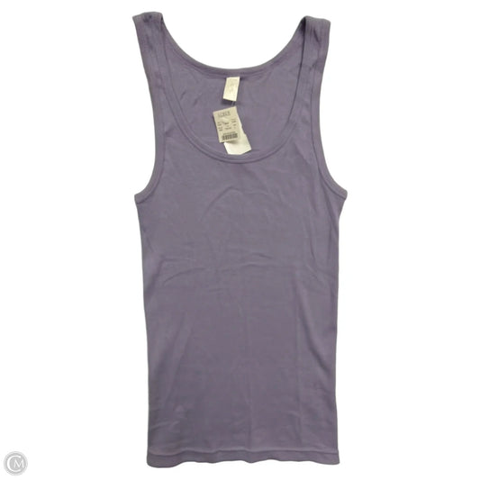 Tank Top By J. Crew In Purple, Size: L