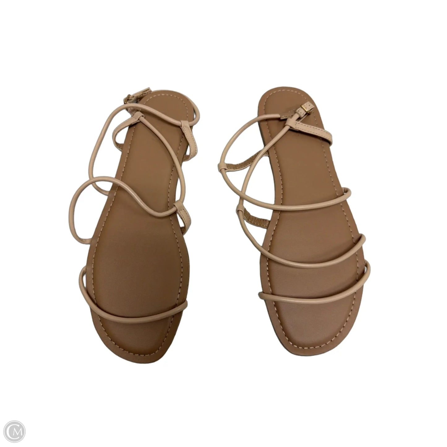 Sandals Flats By Old Navy In Tan, Size: 11