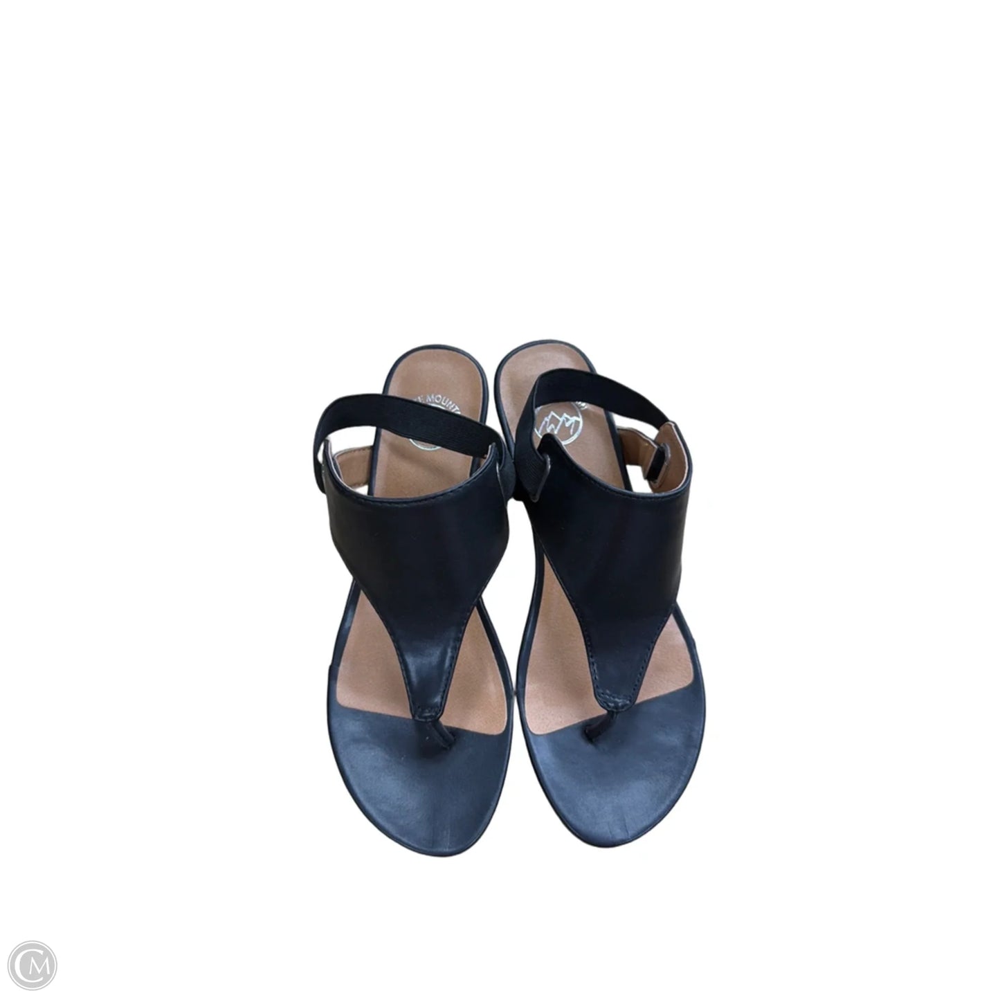 Sandals Flats By White Mountain In Black, Size: 7.5