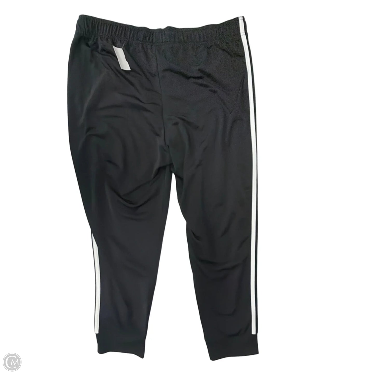 Athletic Pants By Adidas In Black & White, Size: 2x