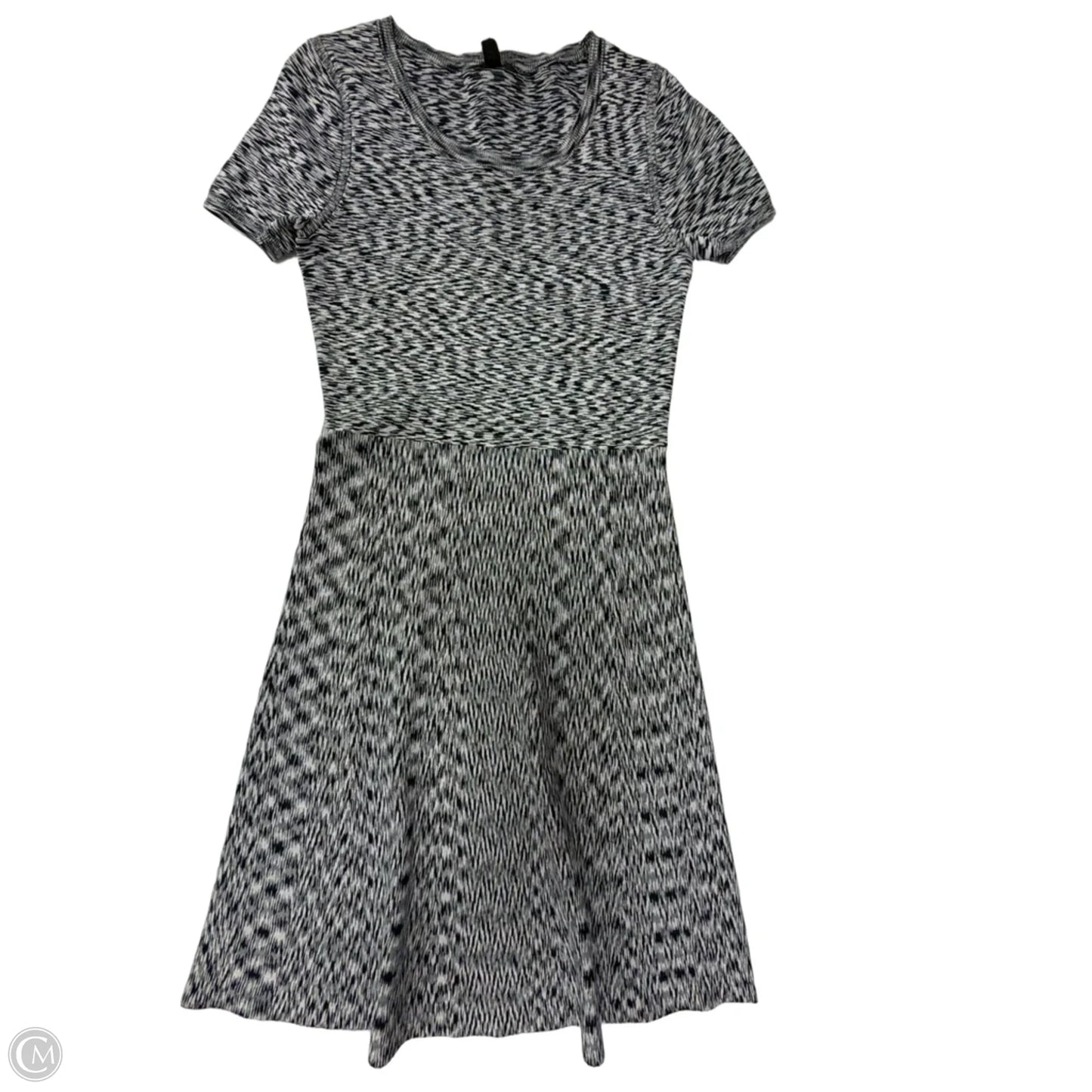 Dress Sweater By Ann Taylor In Black & White, Size: Sp