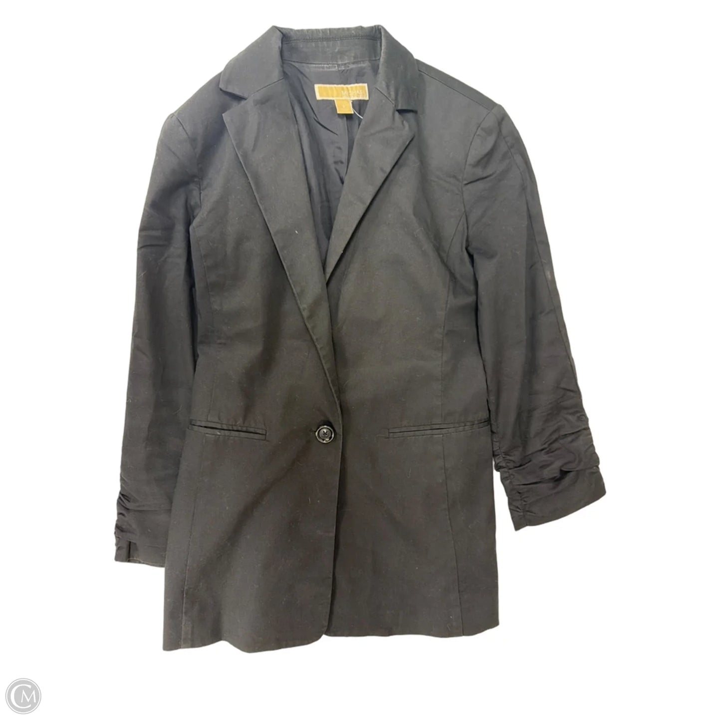 Blazer Designer By Michael Kors In Black, Size: Xs