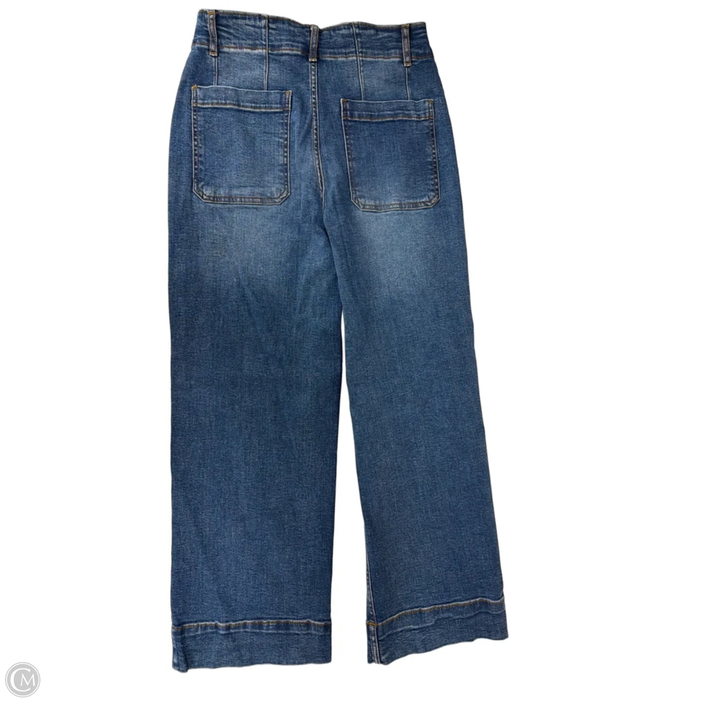Jeans Straight By Bagatelle In Blue Denim, Size: 4