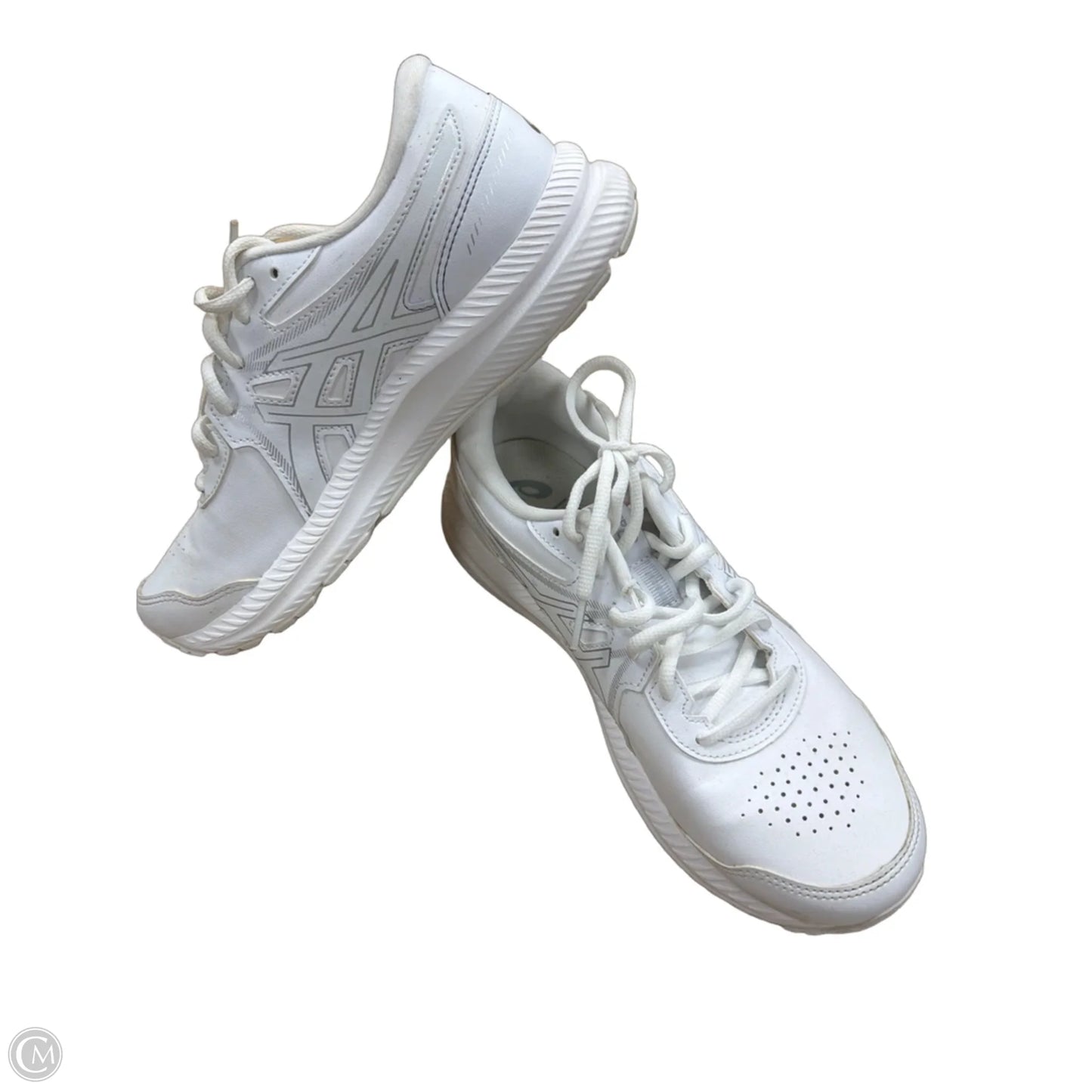 Shoes Athletic By Asics In White, Size: 8.5