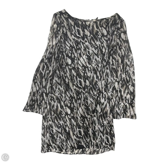 Dress Casual Midi By Msk In Multi-colored, Size: L