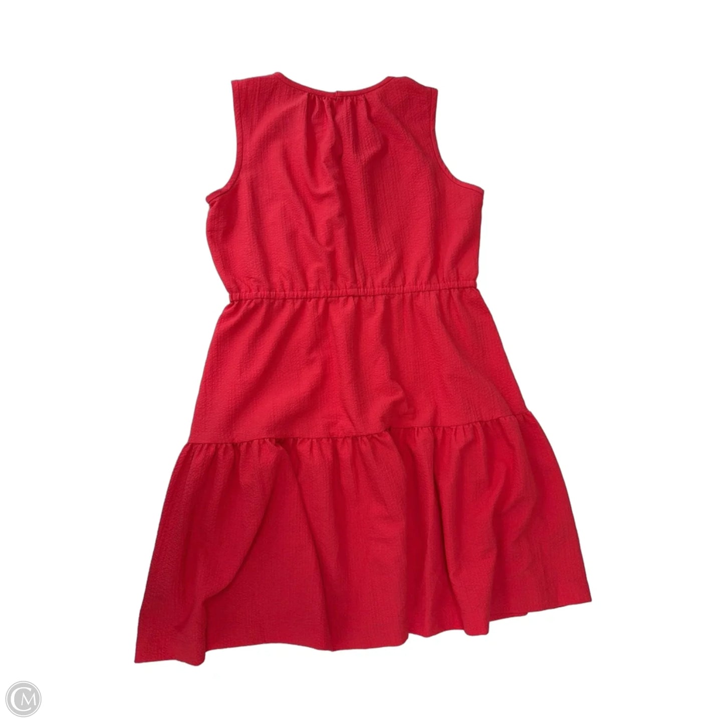 Dress Casual Midi By Calvin Klein In Pink, Size: Xl
