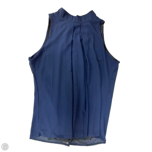 Top Sleeveless By Clothes Mentor In Blue, Size: Xl