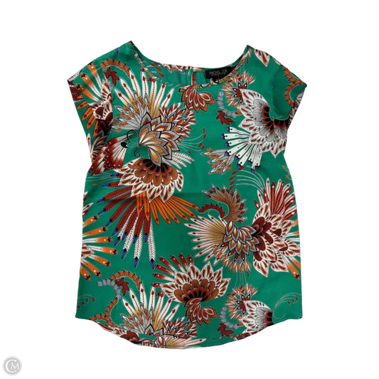 Top Short Sleeve By Rachel Zoe In Multi-colored, Size: Xs