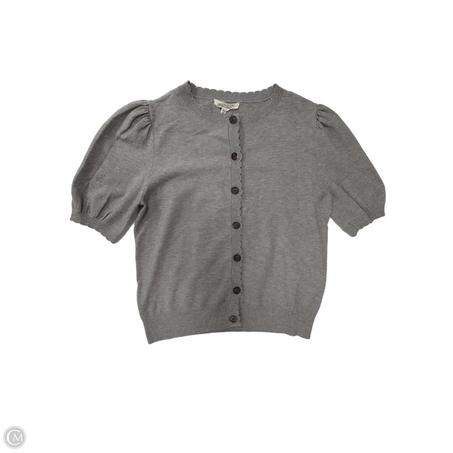 Sweater Cardigan By Clothes Mentor In Grey, Size: Xs