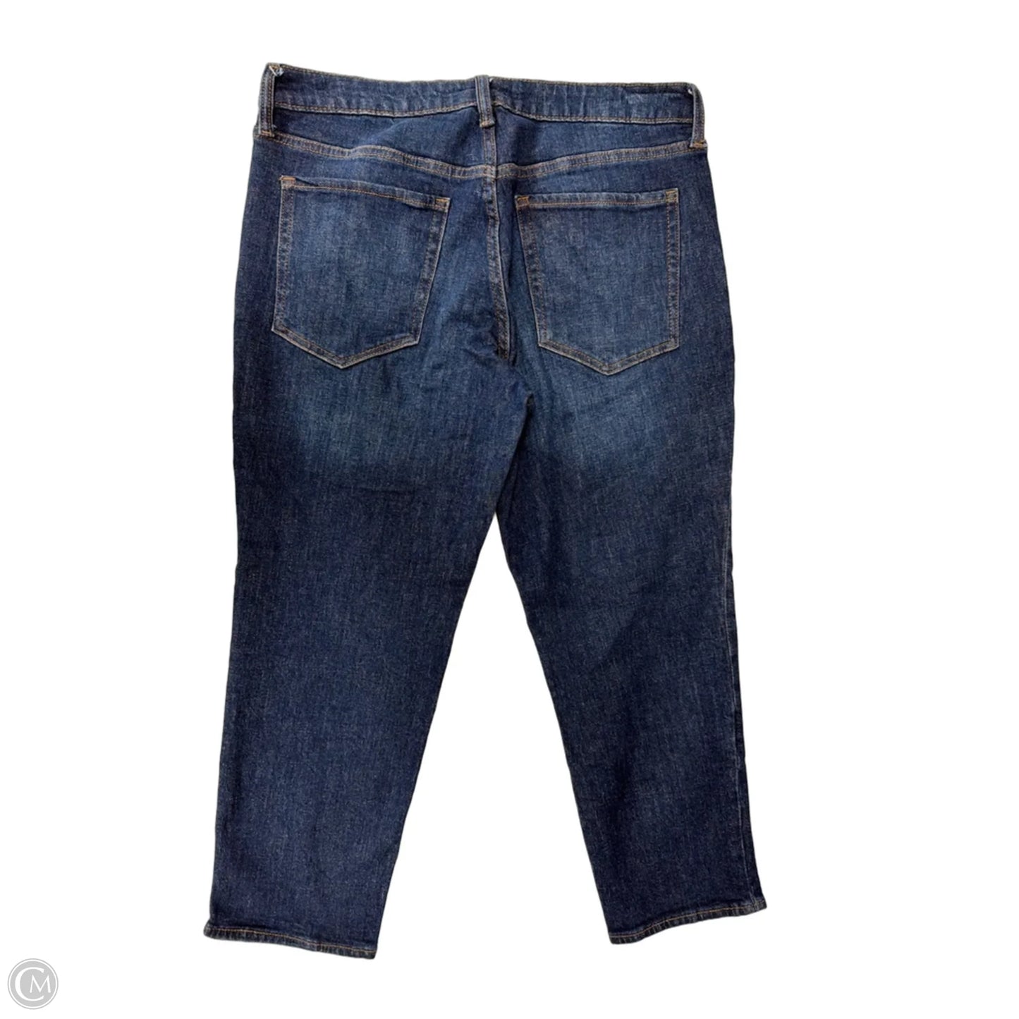 Jeans Straight By Old Navy In Blue Denim, Size: 12
