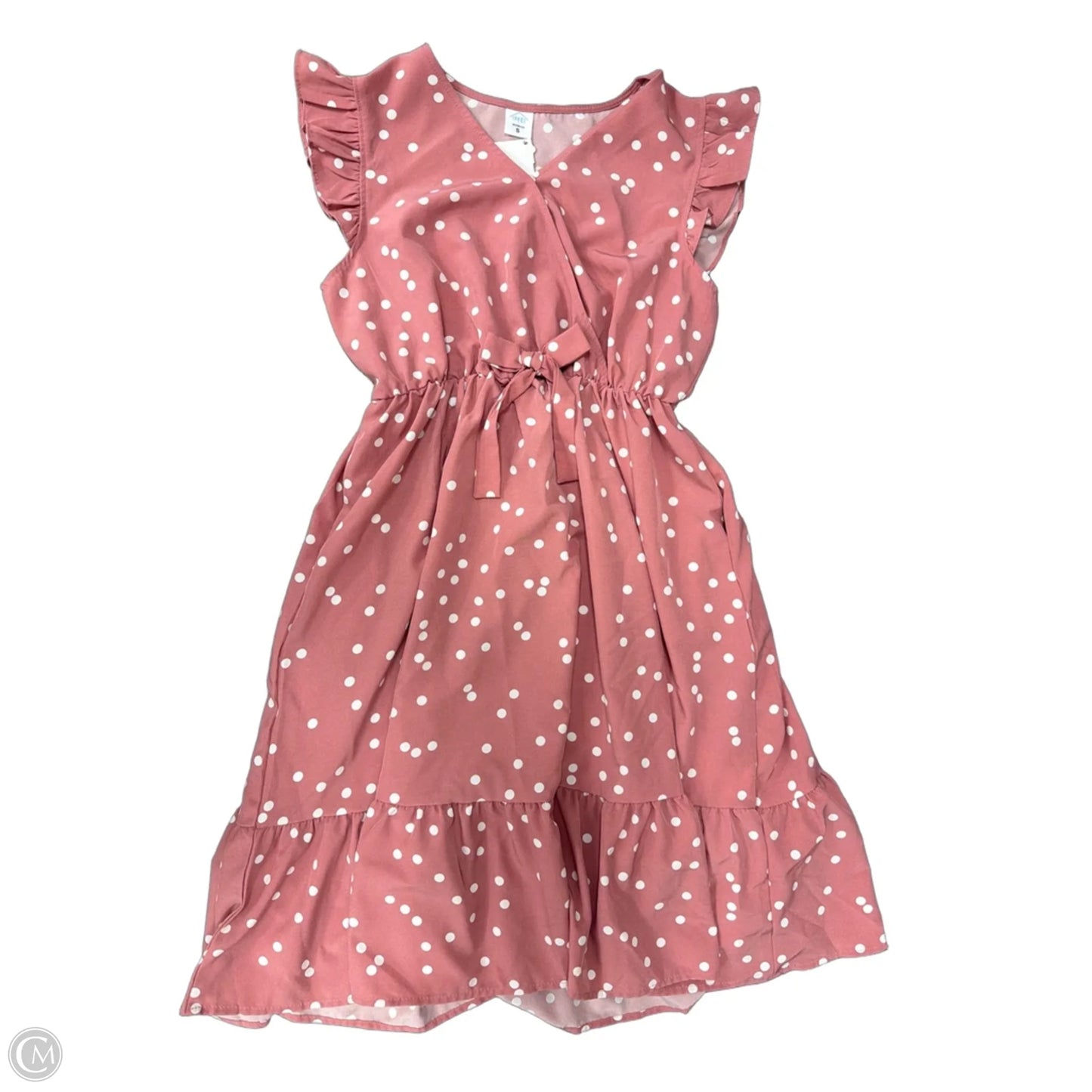 Dress Casual Midi By Clothes Mentor In Polkadot Pattern, Size: S