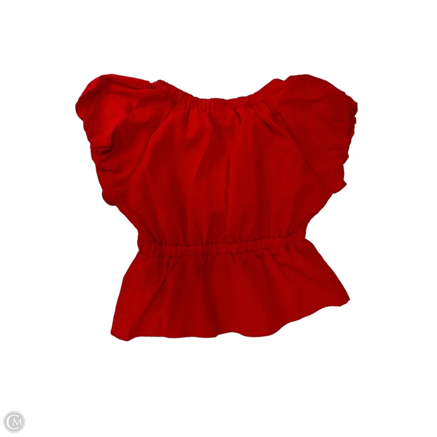Top Short Sleeve By Sienna Sky In Red, Size: L