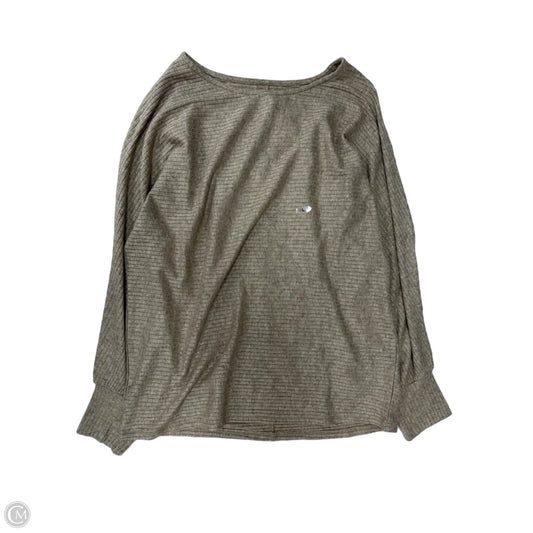 Top Long Sleeve By Maurices In Brown, Size: L