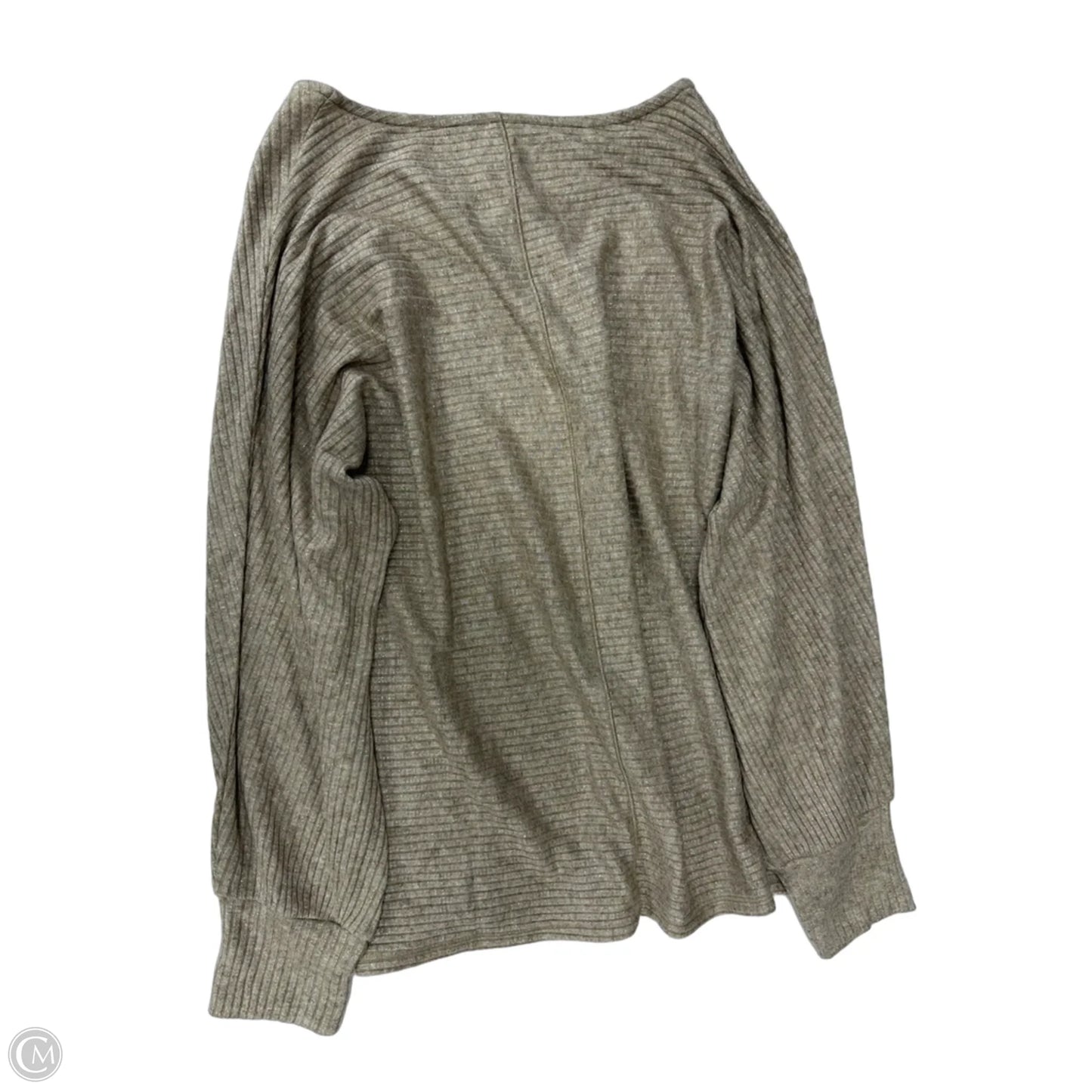 Top Long Sleeve By Maurices In Brown, Size: L